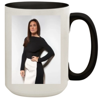 Jennifer Connelly 15oz Colored Inner & Handle Mug