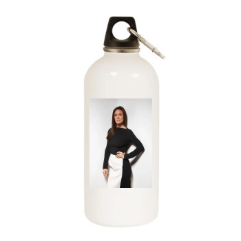 Jennifer Connelly White Water Bottle With Carabiner