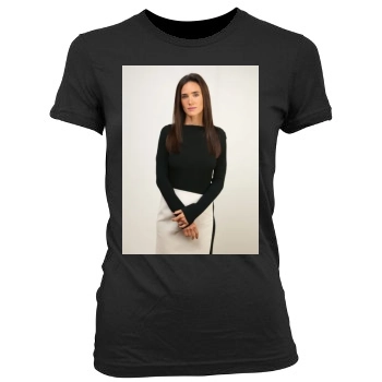 Jennifer Connelly Women's Junior Cut Crewneck T-Shirt