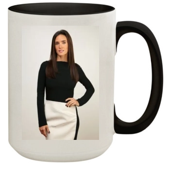 Jennifer Connelly 15oz Colored Inner & Handle Mug