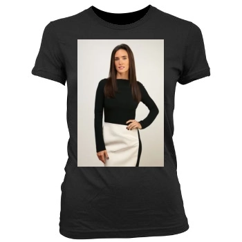 Jennifer Connelly Women's Junior Cut Crewneck T-Shirt