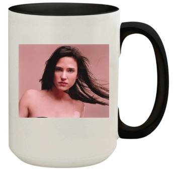 Jennifer Connelly 15oz Colored Inner & Handle Mug