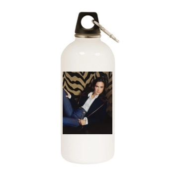 Jennifer Connelly White Water Bottle With Carabiner