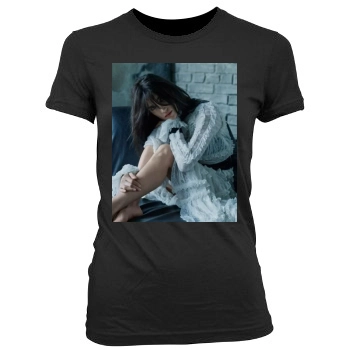 Jennifer Connelly Women's Junior Cut Crewneck T-Shirt