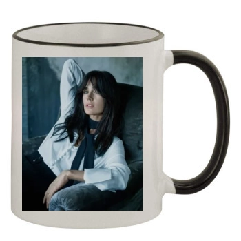 Jennifer Connelly 11oz Colored Rim & Handle Mug