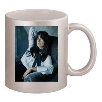 Jennifer Connelly 11oz Metallic Silver Mug