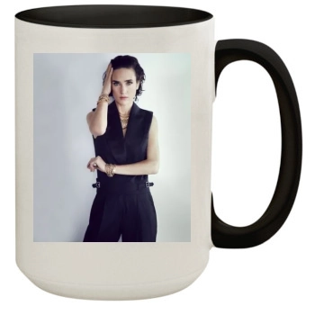 Jennifer Connelly 15oz Colored Inner & Handle Mug