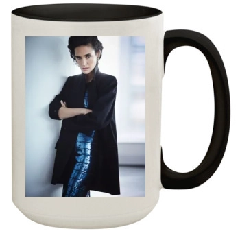 Jennifer Connelly 15oz Colored Inner & Handle Mug