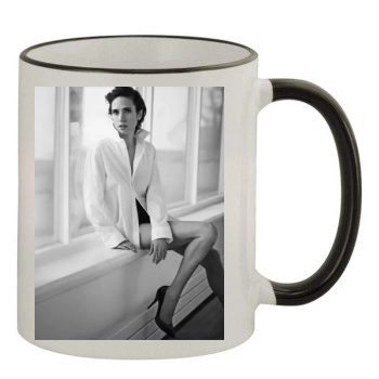 Jennifer Connelly 11oz Colored Rim & Handle Mug