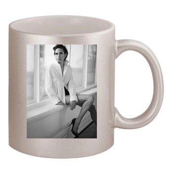 Jennifer Connelly 11oz Metallic Silver Mug