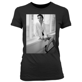 Jennifer Connelly Women's Junior Cut Crewneck T-Shirt