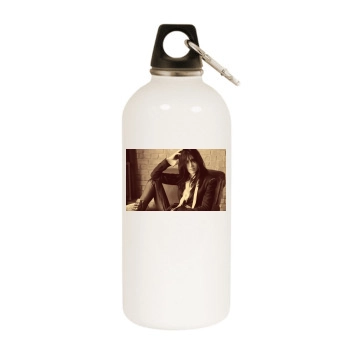 Jennifer Connelly White Water Bottle With Carabiner