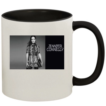 Jennifer Connelly 11oz Colored Inner & Handle Mug