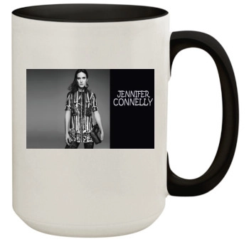 Jennifer Connelly 15oz Colored Inner & Handle Mug