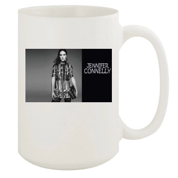 Jennifer Connelly 15oz White Mug