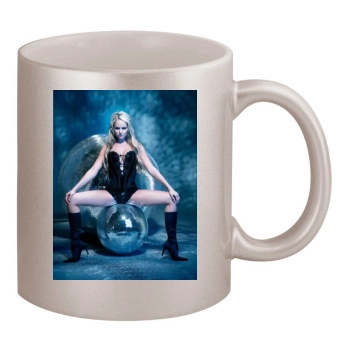 Jennifer Ellison 11oz Metallic Silver Mug