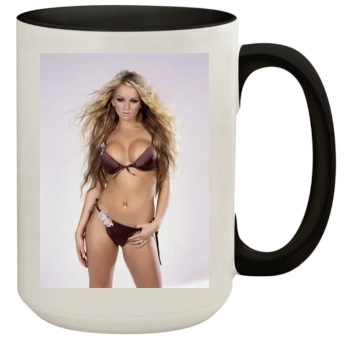 Jennifer Ellison 15oz Colored Inner & Handle Mug