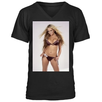 Jennifer Ellison Men's V-Neck T-Shirt