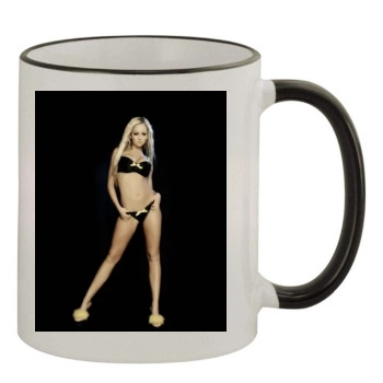 Jennifer Ellison 11oz Colored Rim & Handle Mug