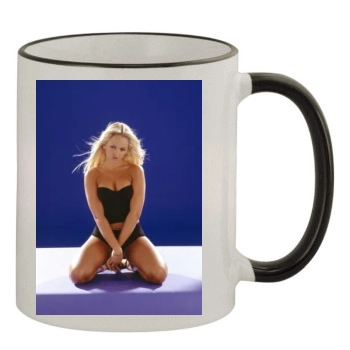 Jennifer Ellison 11oz Colored Rim & Handle Mug