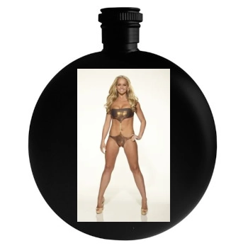 Jennifer Ellison Round Flask