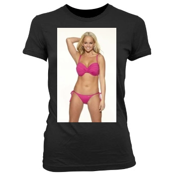 Jennifer Ellison Women's Junior Cut Crewneck T-Shirt