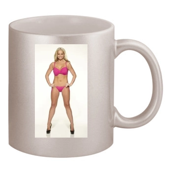 Jennifer Ellison 11oz Metallic Silver Mug