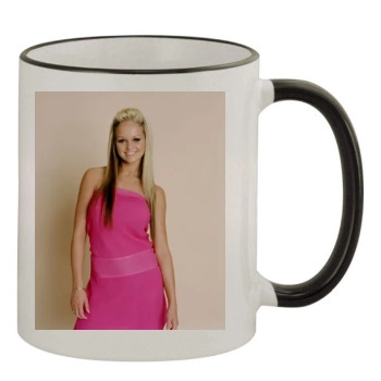 Jennifer Ellison 11oz Colored Rim & Handle Mug