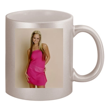 Jennifer Ellison 11oz Metallic Silver Mug