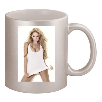 Jennifer Ellison 11oz Metallic Silver Mug