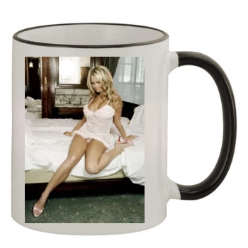 Jennifer Ellison 11oz Colored Rim & Handle Mug