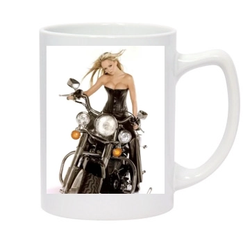 Jennifer Ellison 14oz White Statesman Mug