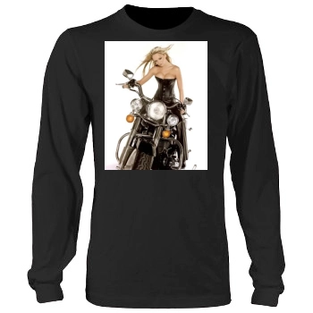 Jennifer Ellison Men's Heavy Long Sleeve TShirt