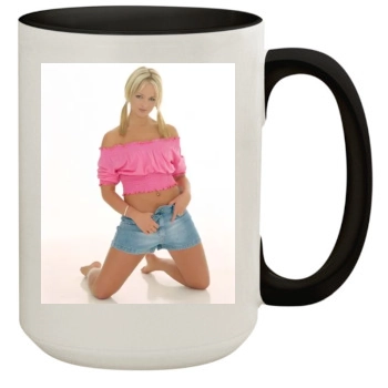 Jennifer Ellison 15oz Colored Inner & Handle Mug