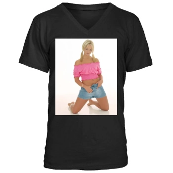 Jennifer Ellison Men's V-Neck T-Shirt