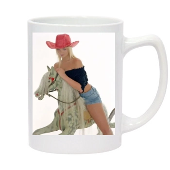 Jennifer Ellison 14oz White Statesman Mug