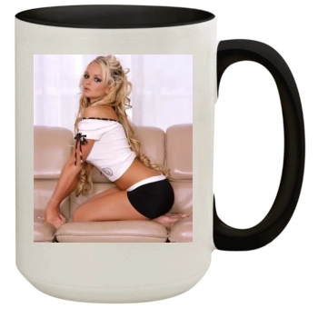 Jennifer Ellison 15oz Colored Inner & Handle Mug