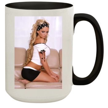 Jennifer Ellison 15oz Colored Inner & Handle Mug