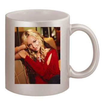 Jennifer Ellison 11oz Metallic Silver Mug