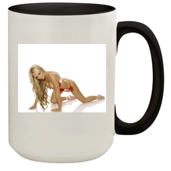 Jennifer Ellison 15oz Colored Inner & Handle Mug