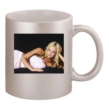 Jennifer Ellison 11oz Metallic Silver Mug