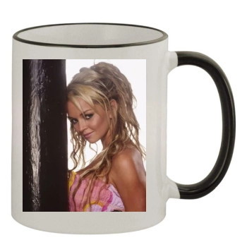 Jennifer Ellison 11oz Colored Rim & Handle Mug