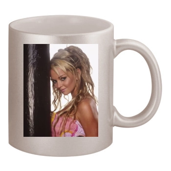 Jennifer Ellison 11oz Metallic Silver Mug