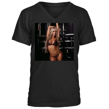 Jennifer Ellison Men's V-Neck T-Shirt