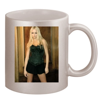 Jennifer Ellison 11oz Metallic Silver Mug