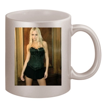 Jennifer Ellison 11oz Metallic Silver Mug