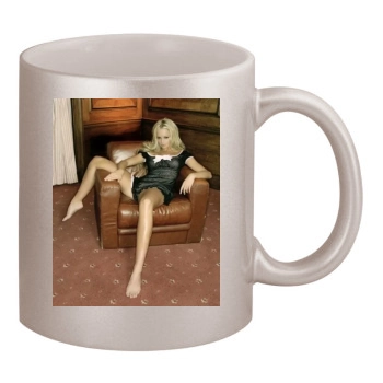 Jennifer Ellison 11oz Metallic Silver Mug