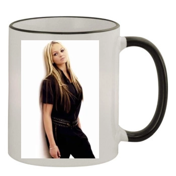 Jennifer Ellison 11oz Colored Rim & Handle Mug