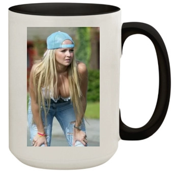 Jennifer Ellison 15oz Colored Inner & Handle Mug