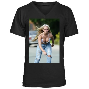 Jennifer Ellison Men's V-Neck T-Shirt